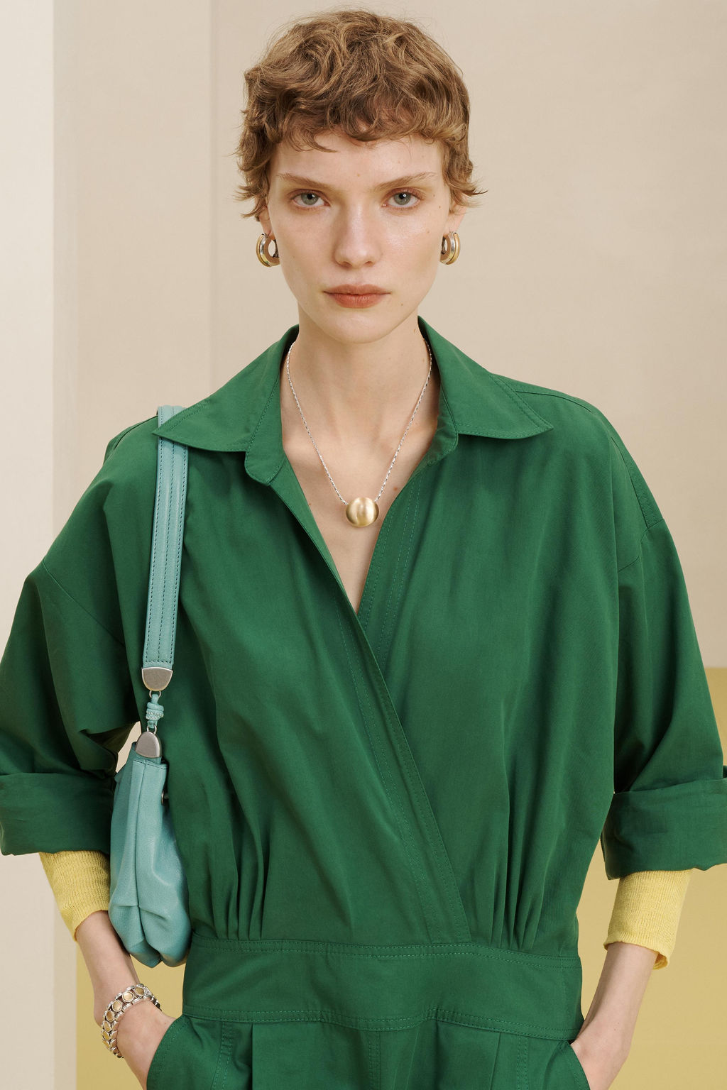 SHRT DRSS 16 / Verde - Zara фото 3