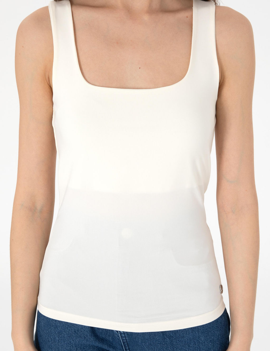 Ekru Ex. Slim Fit _rme Bluz