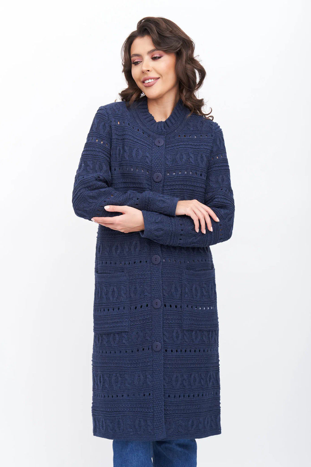 ЗЛАТА Кардиган 351865/джинс