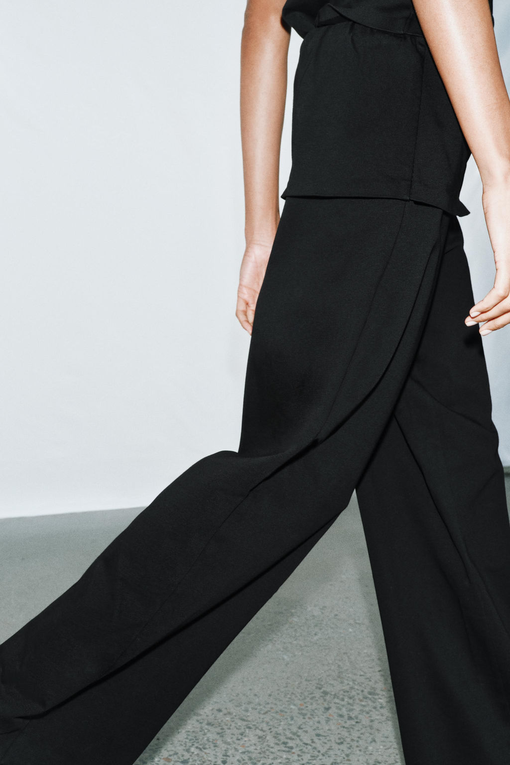 PANTAL?N HEAVY COTTON FAJIN / Negro - Zara фото 2