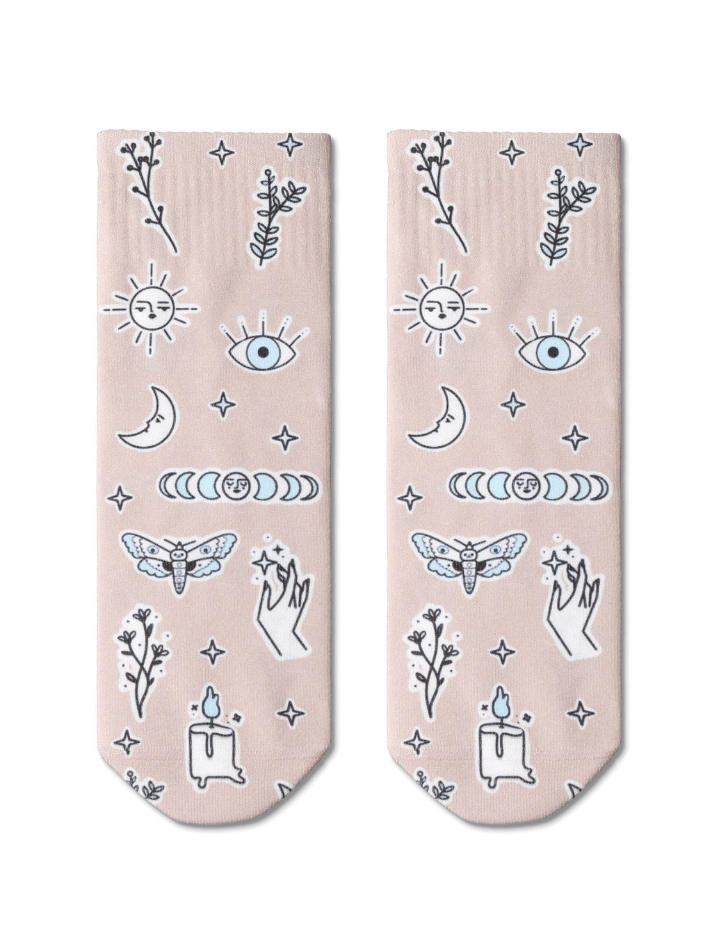 Цена за 2 пары. Носки Классические CONTE Носки женские FANTASY бежевый - Conte elegant фото 6