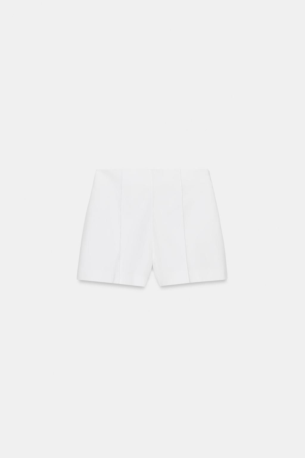 HIGH-WAIST BERMUDA SHORTS - Zara фото 16