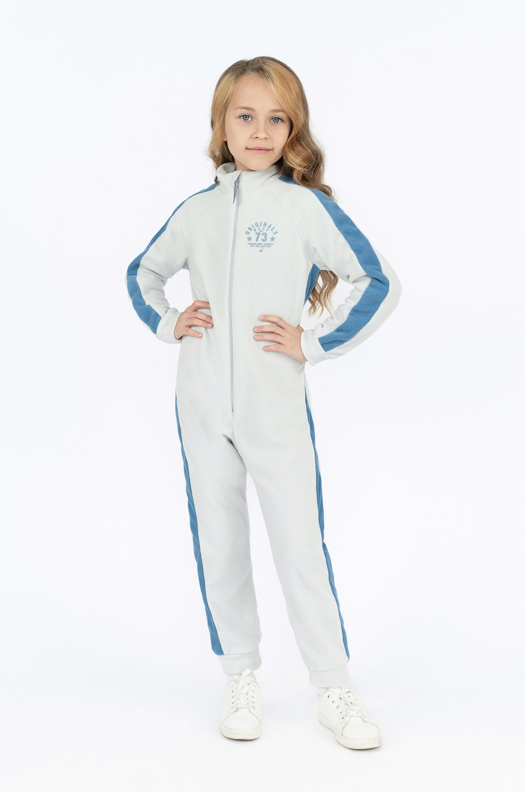 Комбинезон детский светлосерый пш