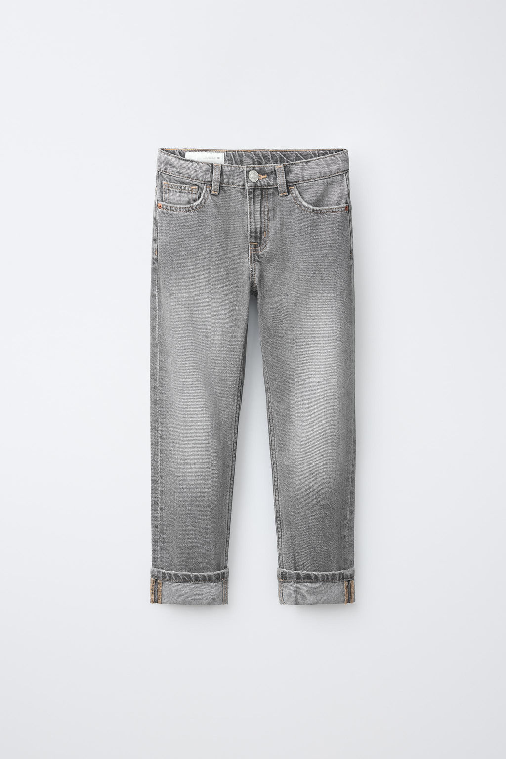 JEANS STRAIGHT / Gris medio - Zara фото 2