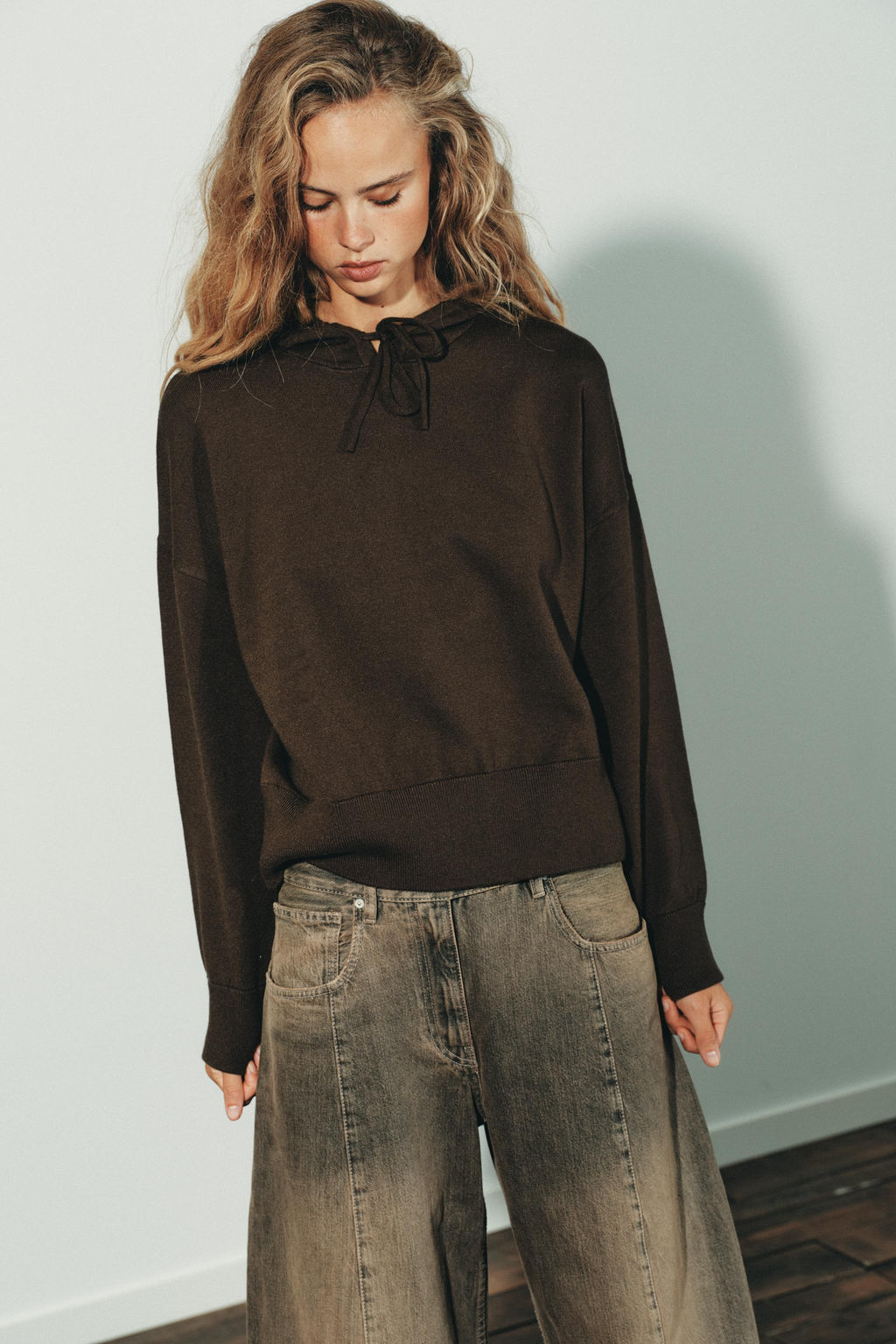 KNIT HOODIE - Zara фото 2
