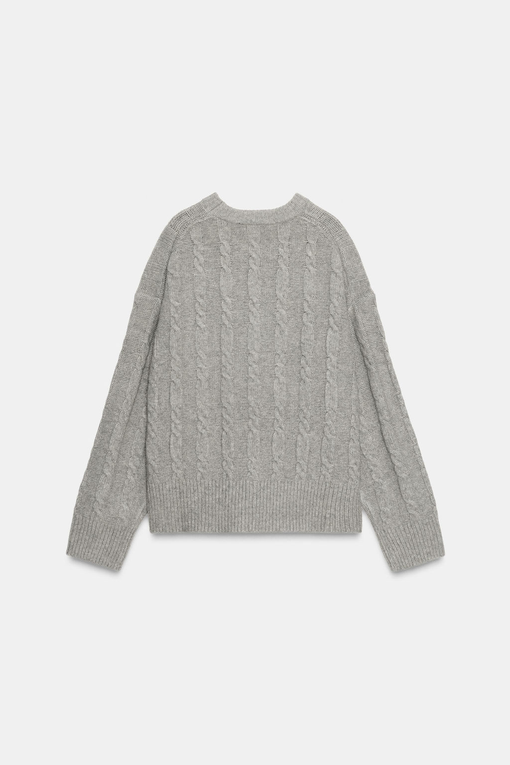 SOFT CABLE KNIT JUMPER - Zara фото 7