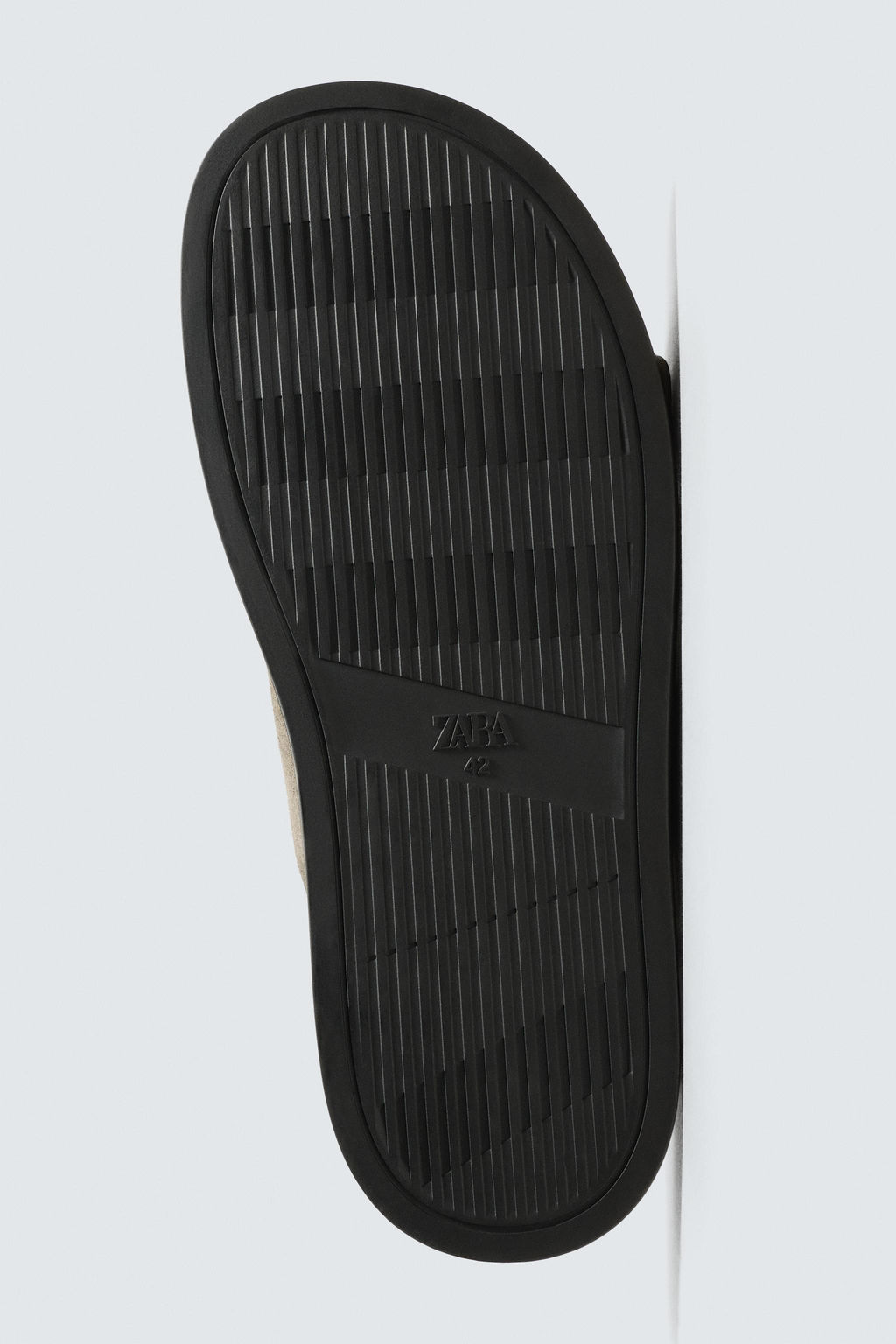 SANDALIA PIEL DOBLE TIRA / Gris Topo - Zara фото 7