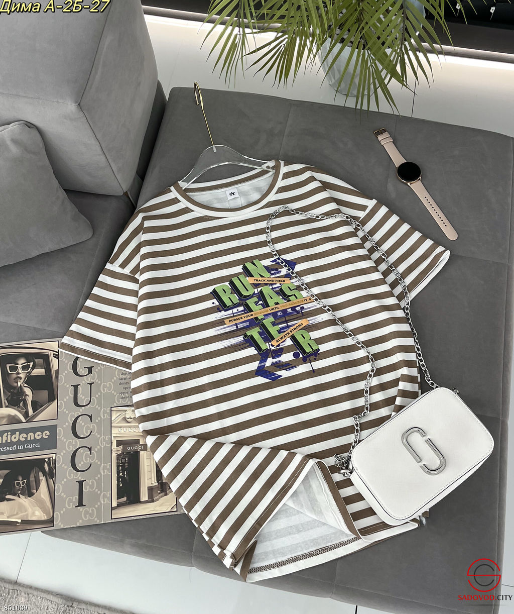 Женская футболка с принтом - Bruno фото 5