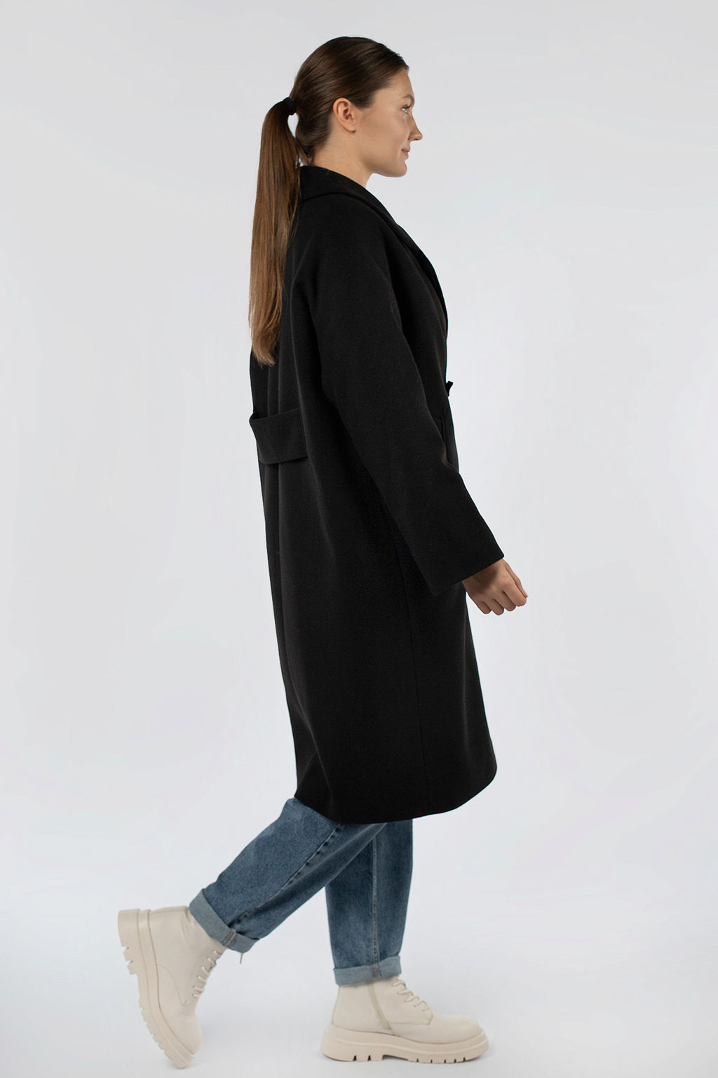 02-3136 Пальто женское утепленное - El podio фото 13