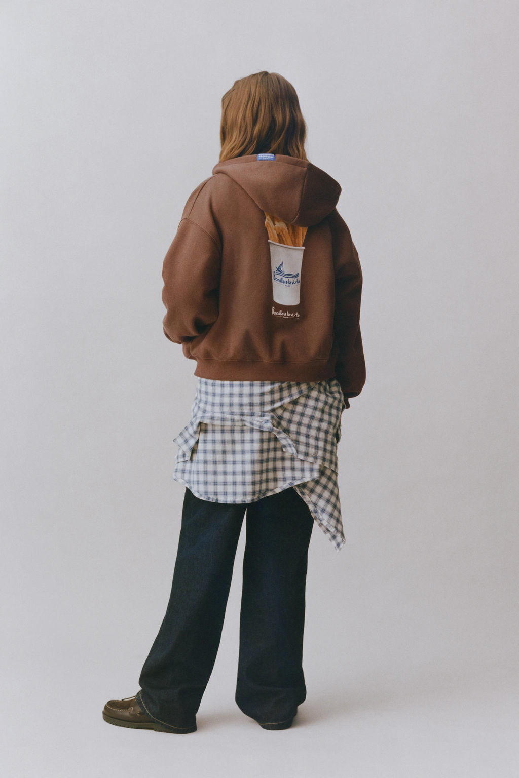 BONILLA A LA VISTA ® X ZARA HOODIE WITH ZIP  фото 6