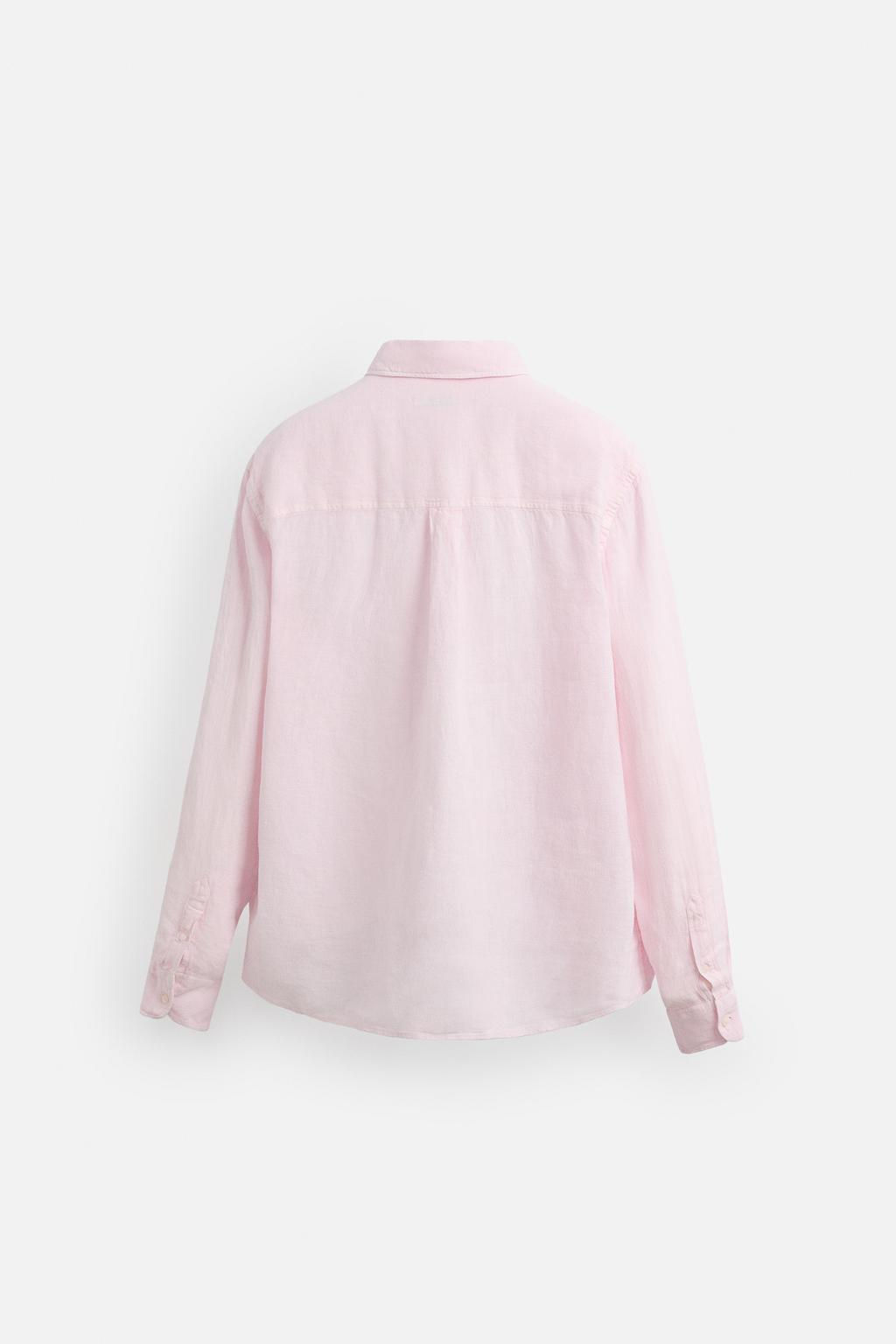 100% LINEN SHIRT - Zara фото 9