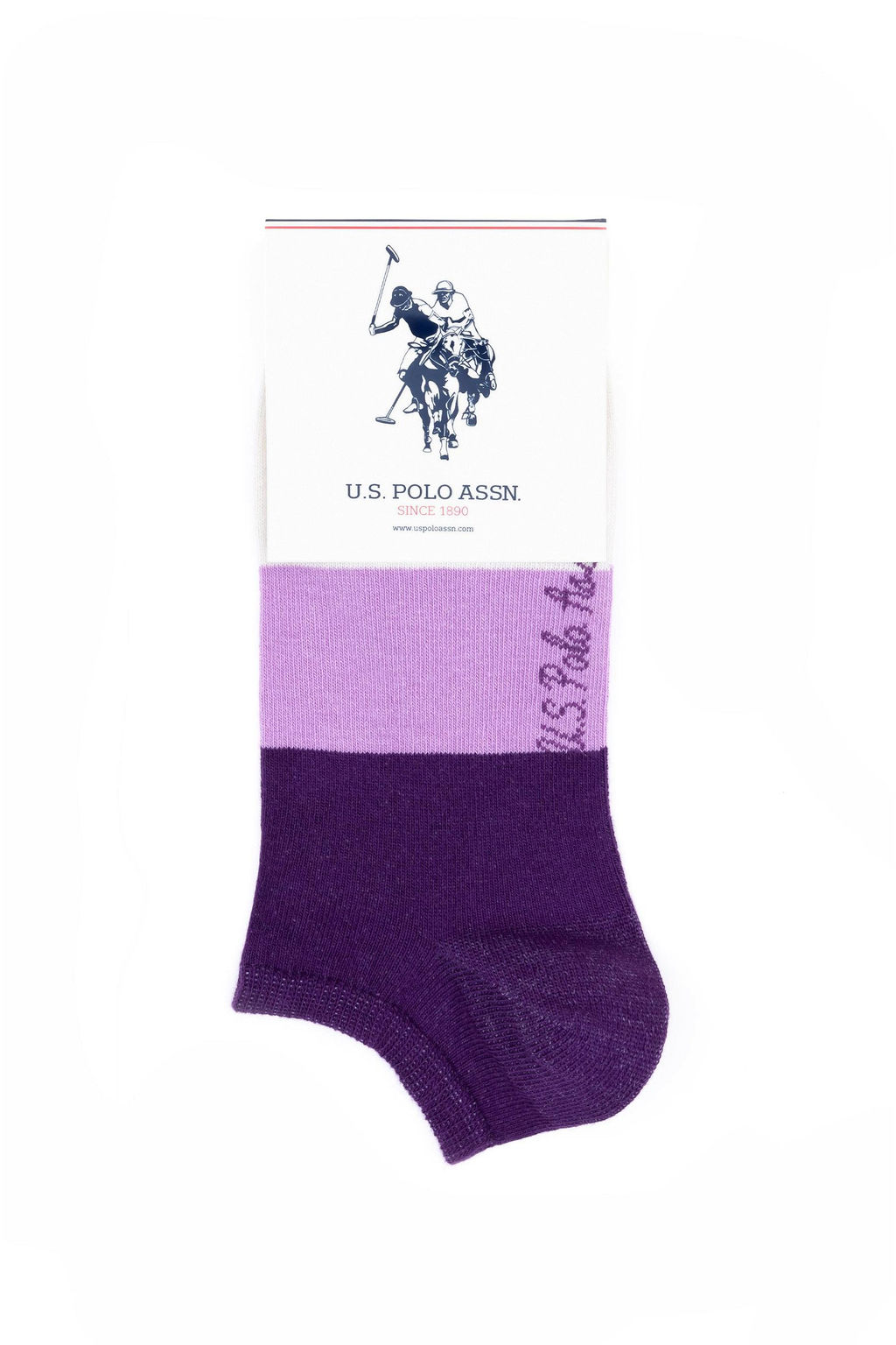 Женские носки-пинетки из двух частей - U.s. polo assn фото 4