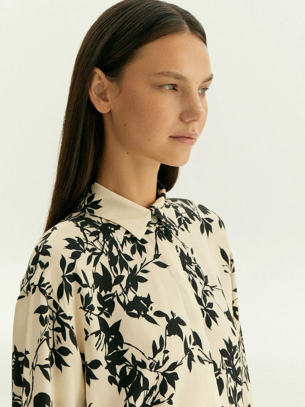 Рубашка из вискозы, B3253/ange - Emka фото 4