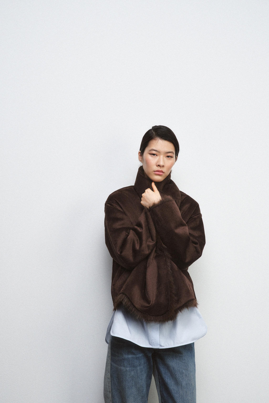 DOUBLE-FACED COAT ZW COLLECTION - Zara фото 11