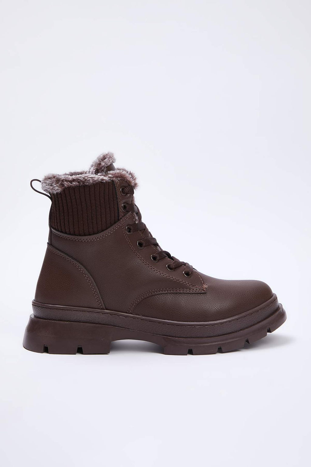 Trendyolmilla Shoes Siyah Kurk Detayl? Bagc?kl? Kad?n Postal Bot TAKAW25BO00027  фото 11