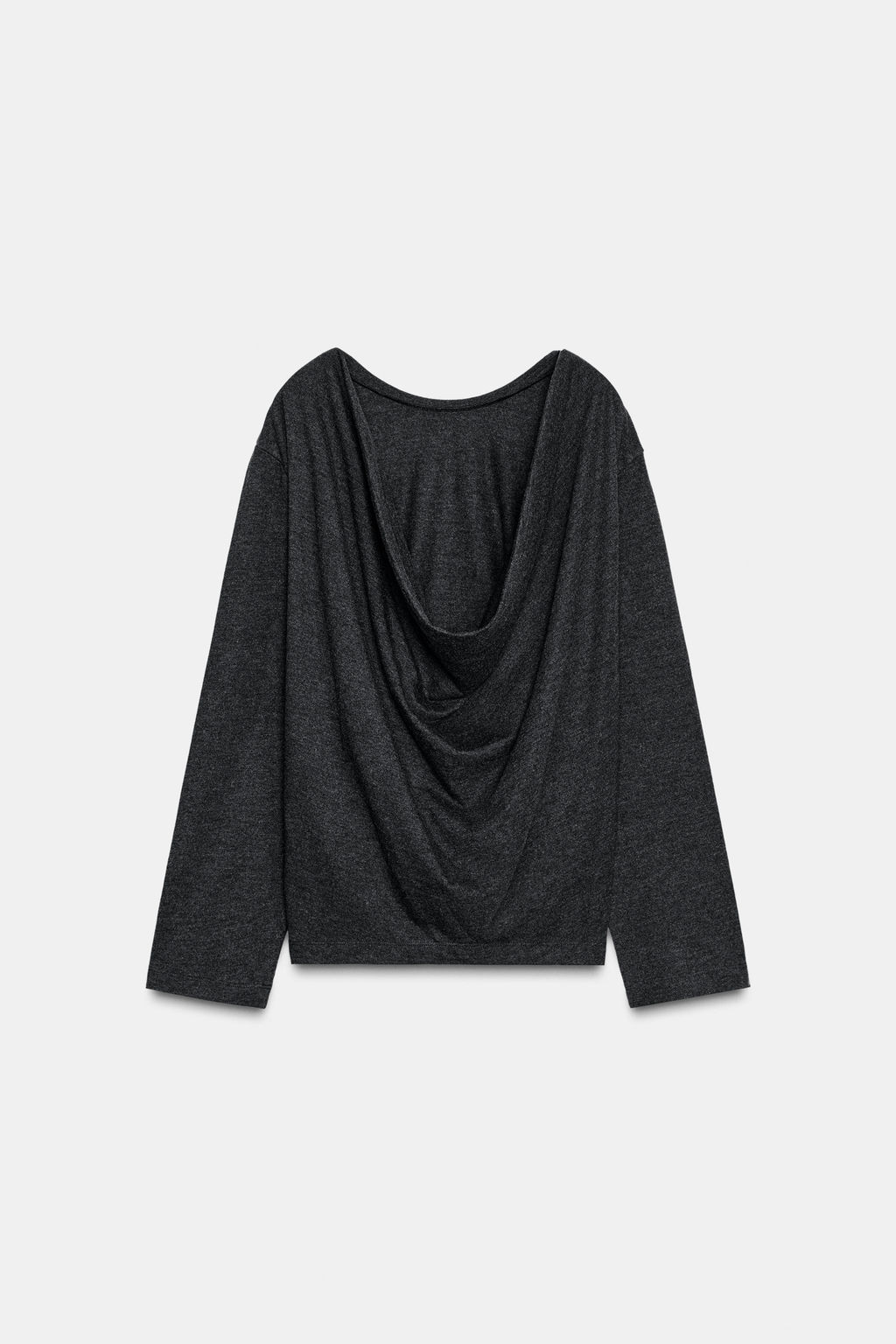 SOFT TOP WITH DRAPED BACK - Zara фото 6