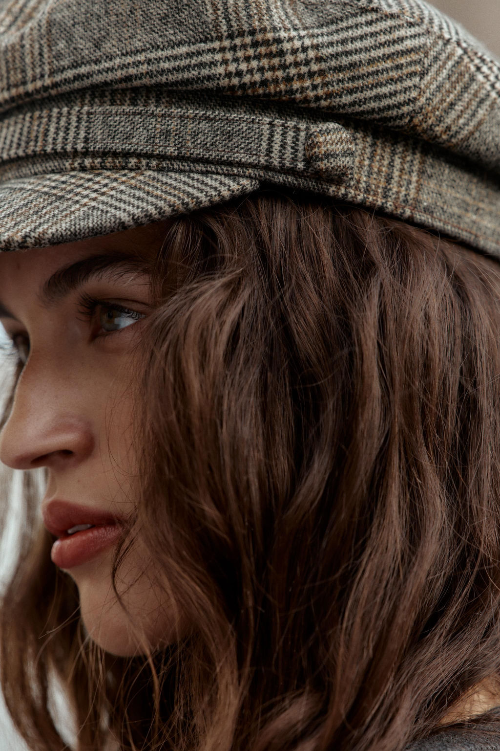 CHECK NAUTICAL CAP WITH WOOL - Zara фото 2