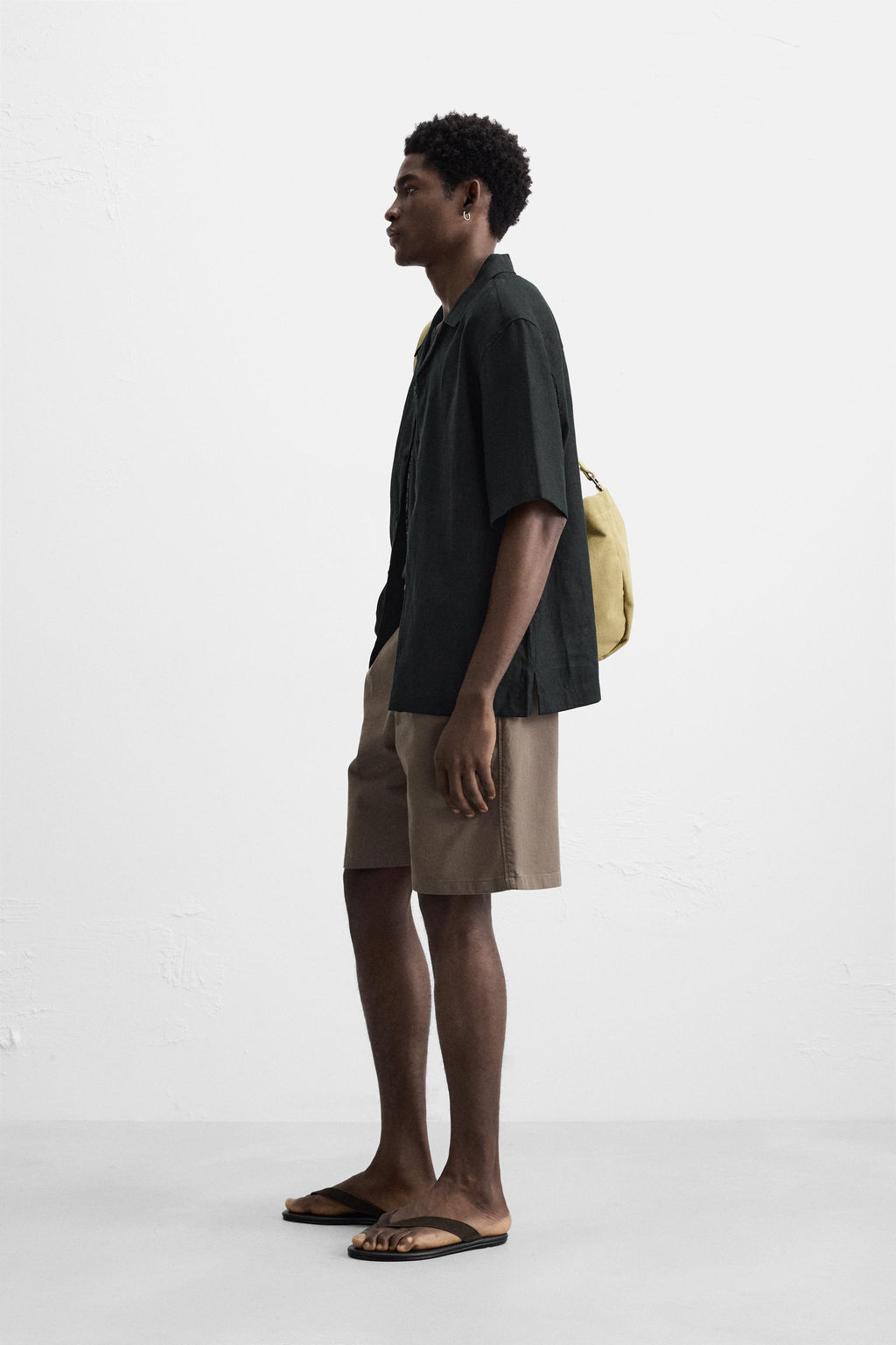 100% LINEN SHIRT - Zara фото 4