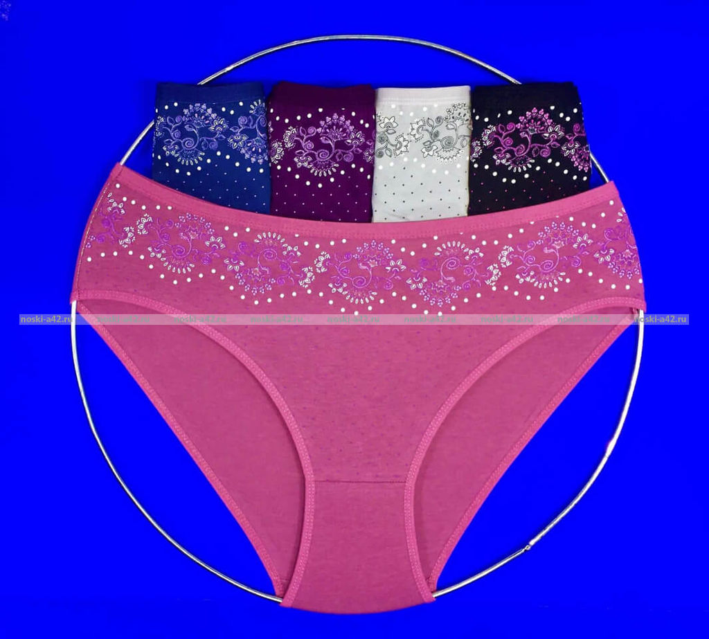 Цена за 5 шт.Трусы женские Турция большие размеры арт. 28164 (28165, 28169)