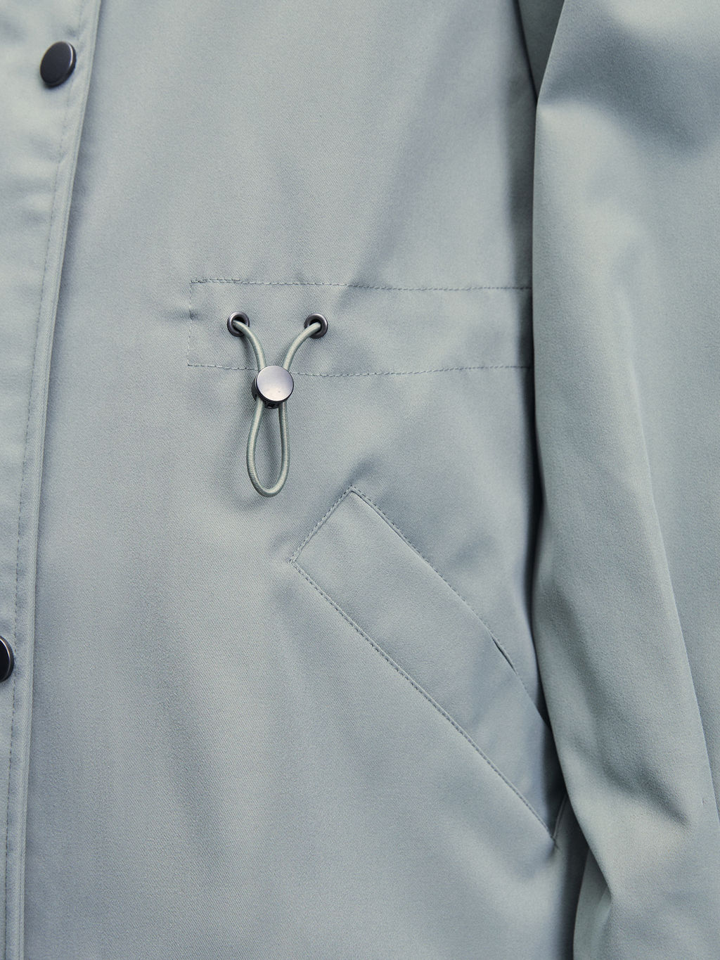 Куртка с капюшоном на кулиске / Zarina  фото 7