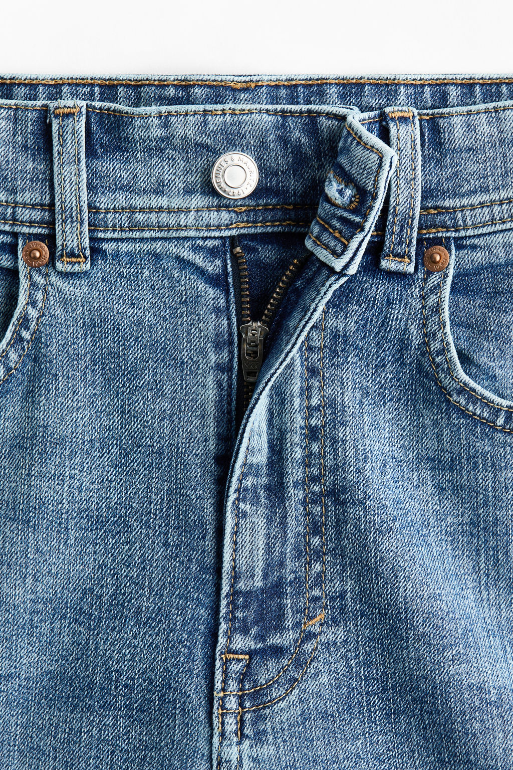 Wide High Waist Ankle Jeans - H&m фото 8