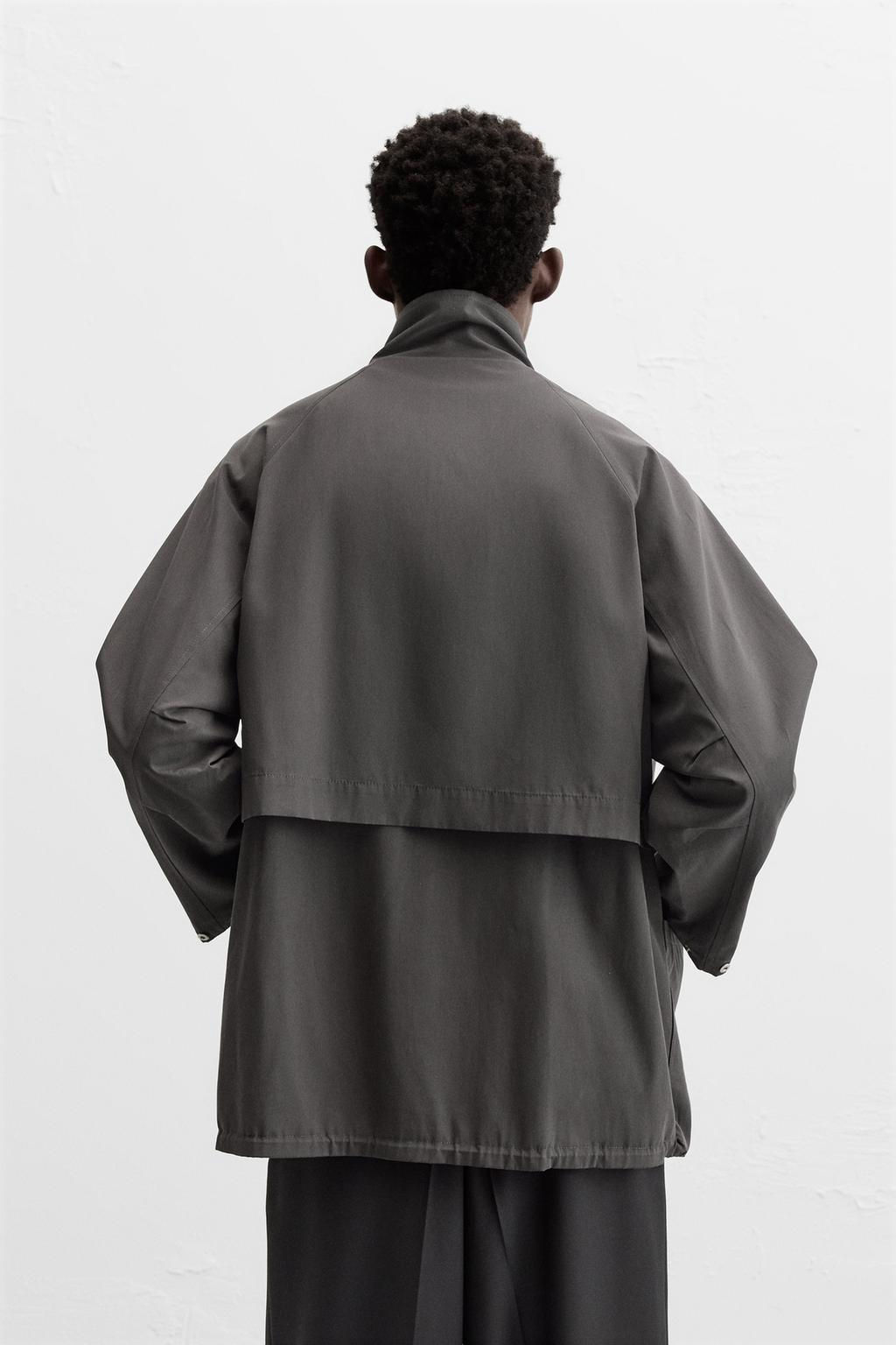 SHORT PARKA WITH POCKETS - Zara фото 3