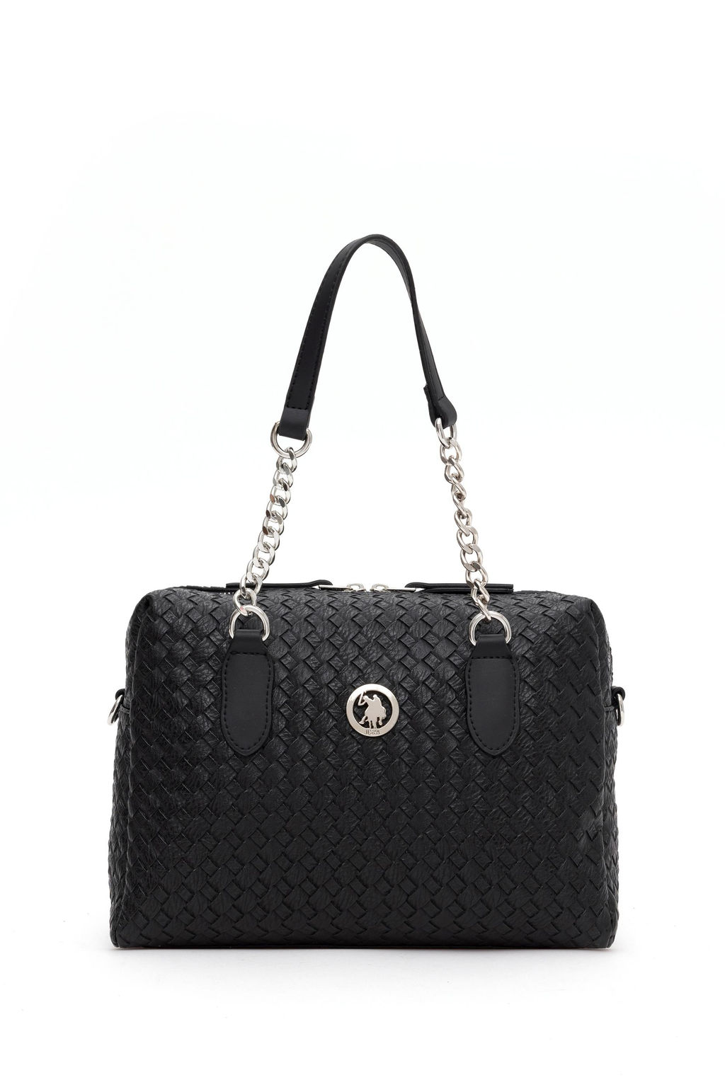 Женская черная сумка через плечо Неожиданная скидка в корзине