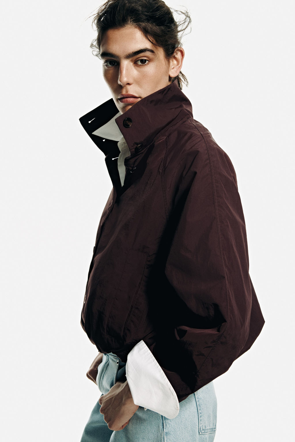 Chaqueta oversize con bajo globo - H&m фото 4