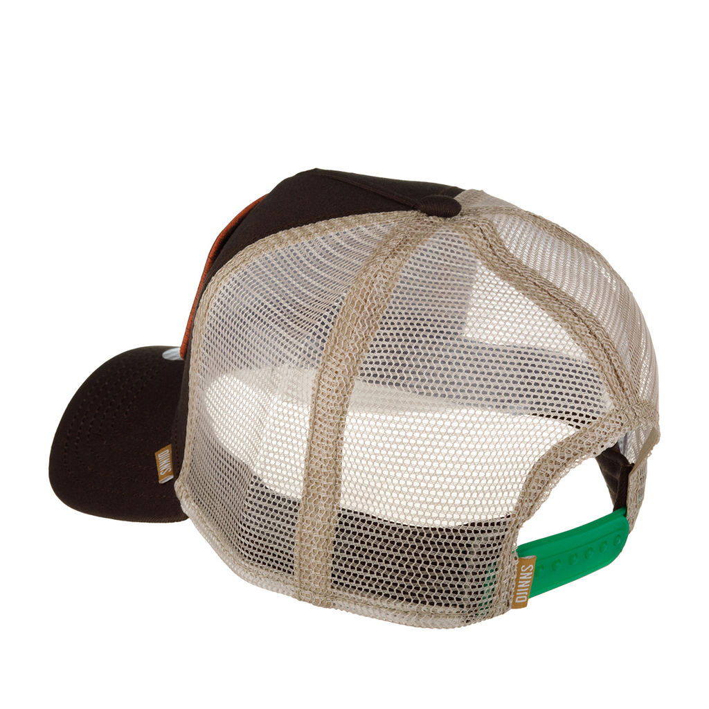 Бейсболка DJINNS арт. HFT Nothing Club 2 HeatDye (темно-коричневый)