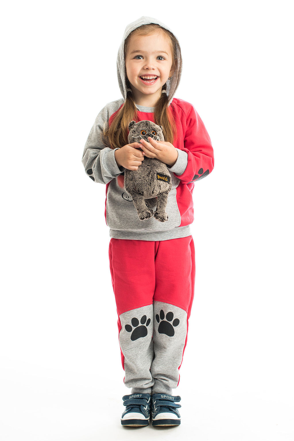 Костюм детский малинамеланж собака