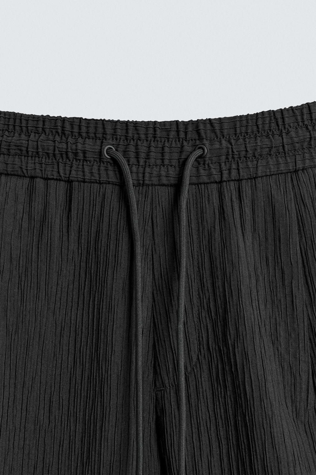 PANTAL?N RELAXED FIT EFECTO RELIEVE / Negro - Zara фото 9