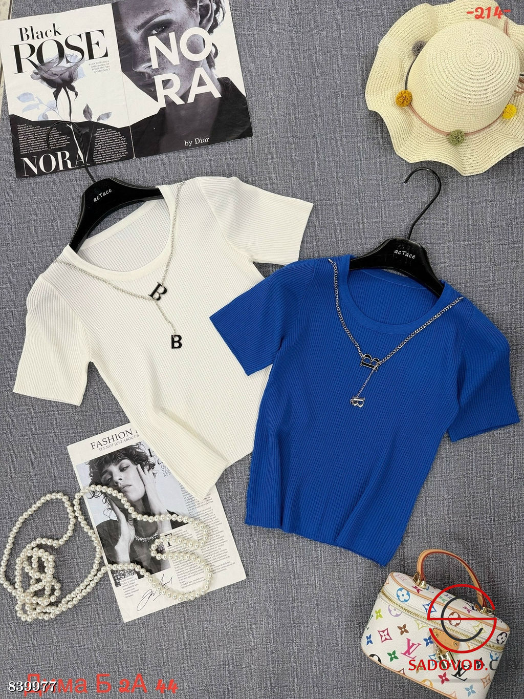 Футболка женская однотонная - Bruno фото 6