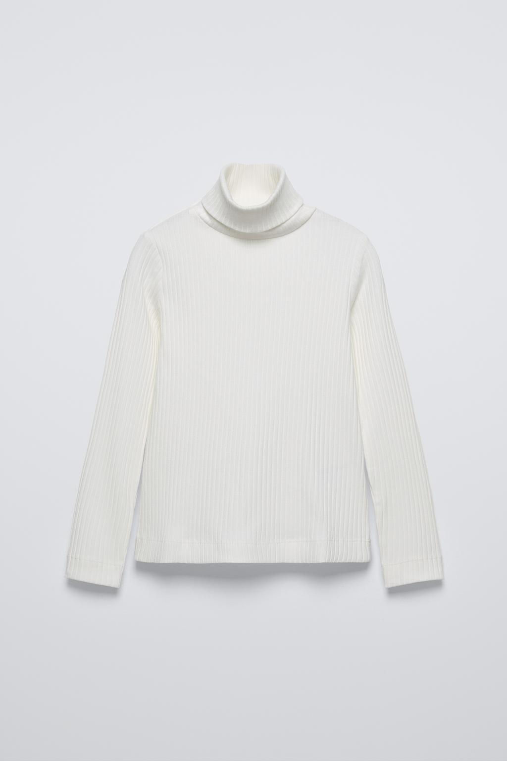 TURTLENECK RIBBED SWEATER - Zara фото 4