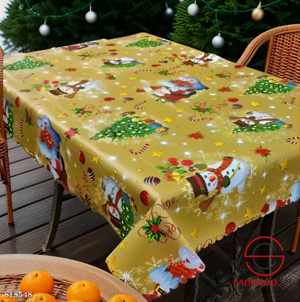 Скатерти с новогодним рисунком