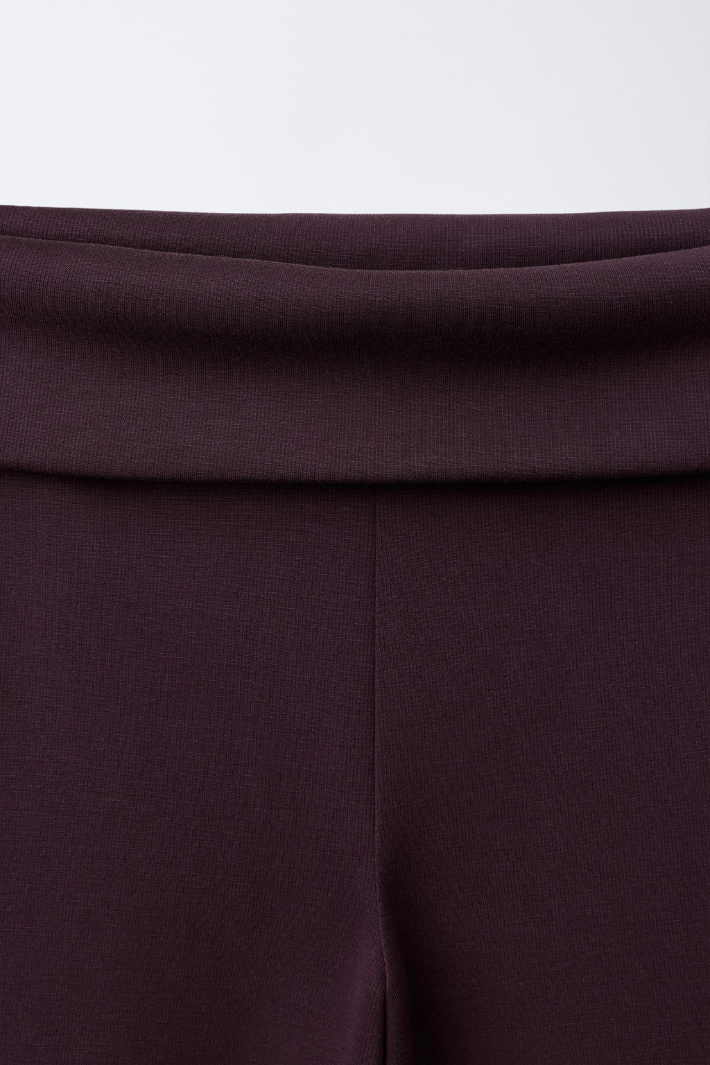 PANTAL?N WIDE LEG GYM / Berenjena - Zara фото 3