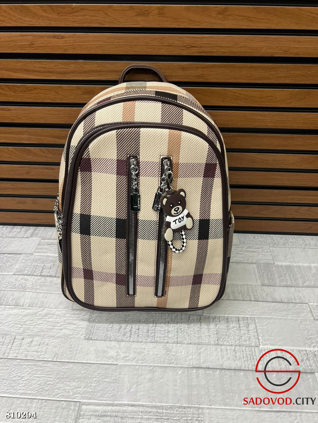 Рюкзак женский из натуральной кожи - Bruno фото 2