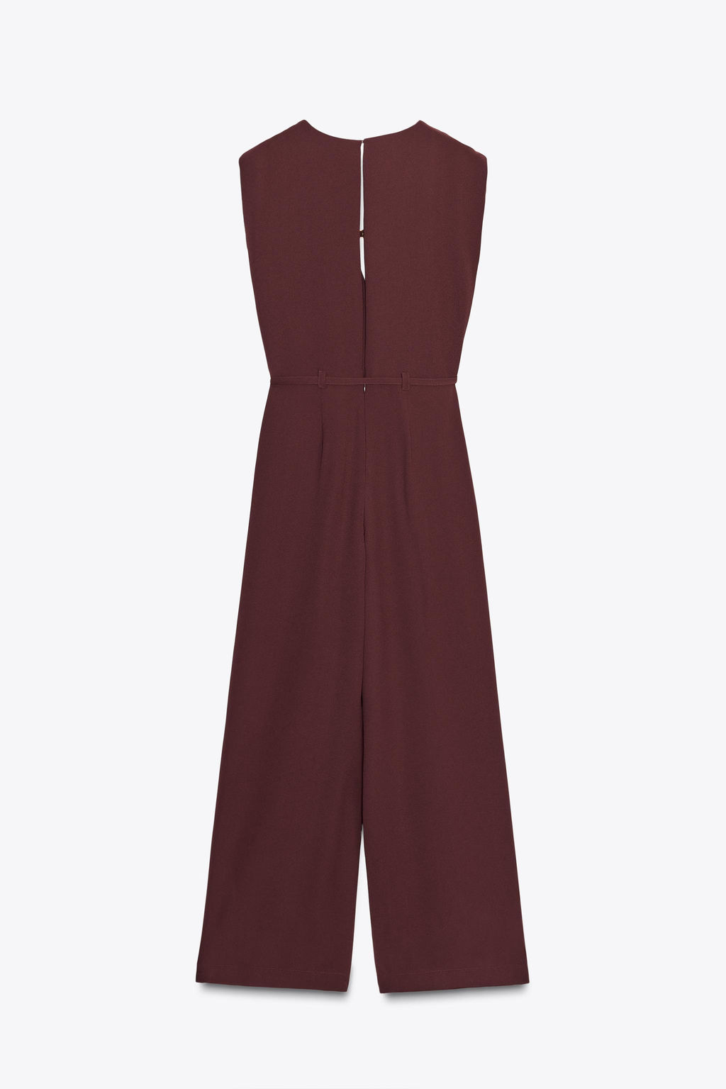 WIDE-LEG JUMPSUIT WITH BELT - Zara фото 11