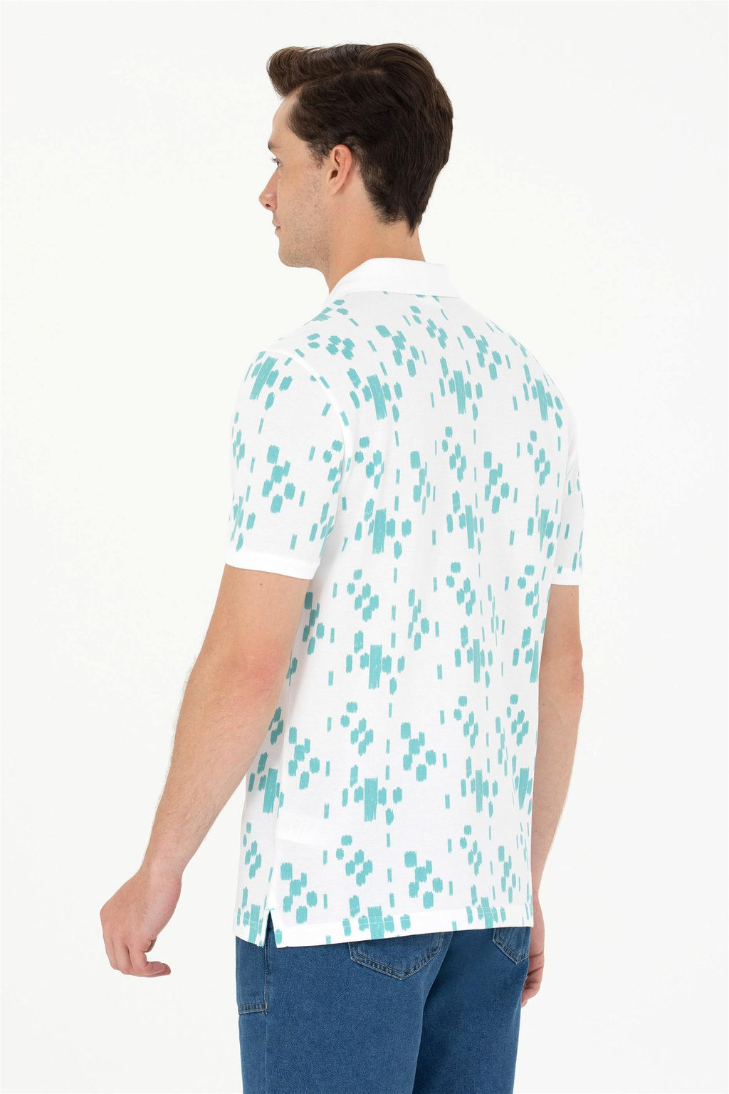 U. S. Polo Assn Мужская мятная футболка-поло - U.s. polo assn фото 12