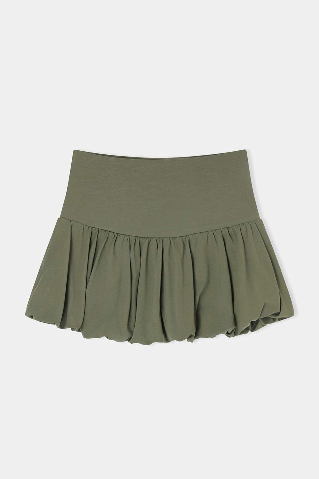 Siyah Duz Balon Normal Bel Mini Pamuklu Esnek Orme Etek TWOSS26ET00138 - Trendyolmilla фото 3
