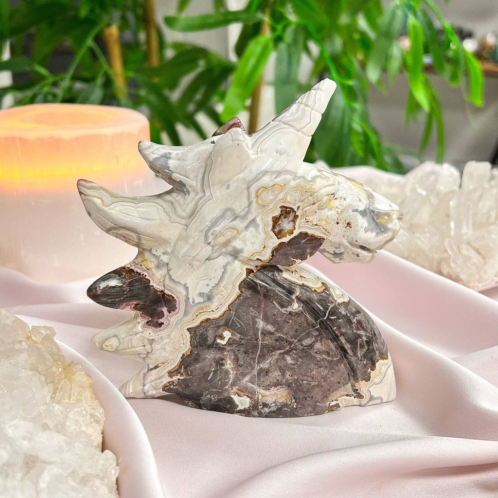 Единорог резной из Агата - Радуга самоцветов фото 5