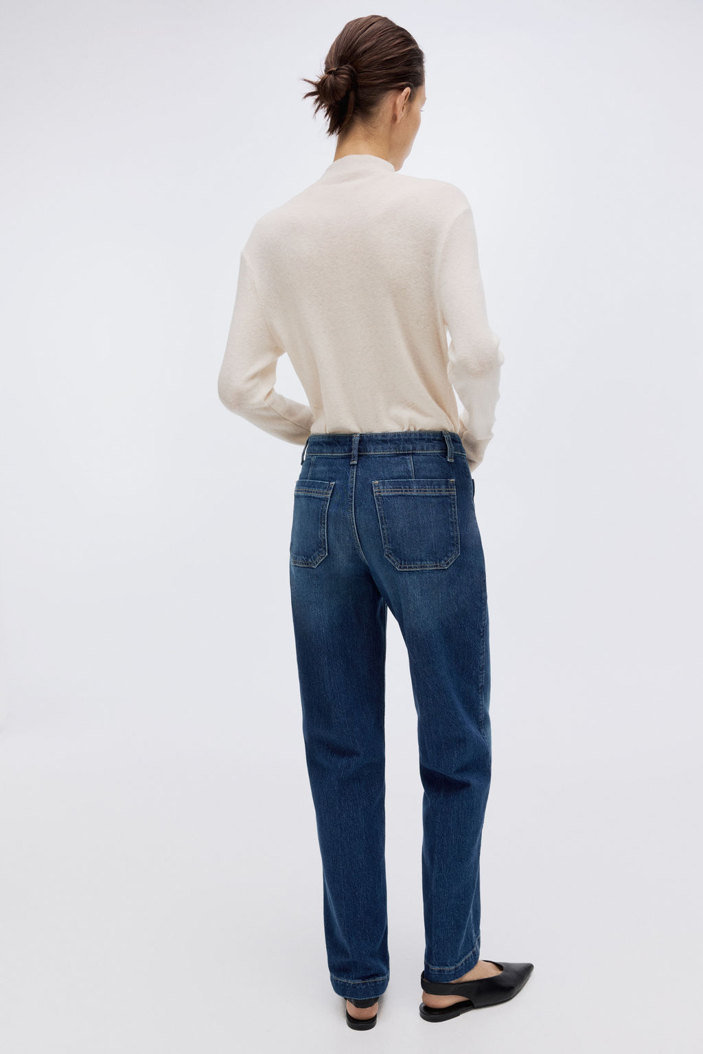 Wide High Jeans - H&m фото 14