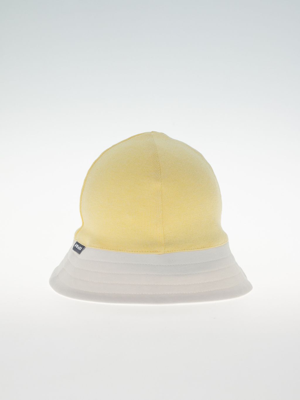 Панамка трикотажная вязаная (Молоко/Лаванда) - Jumbi фото 8