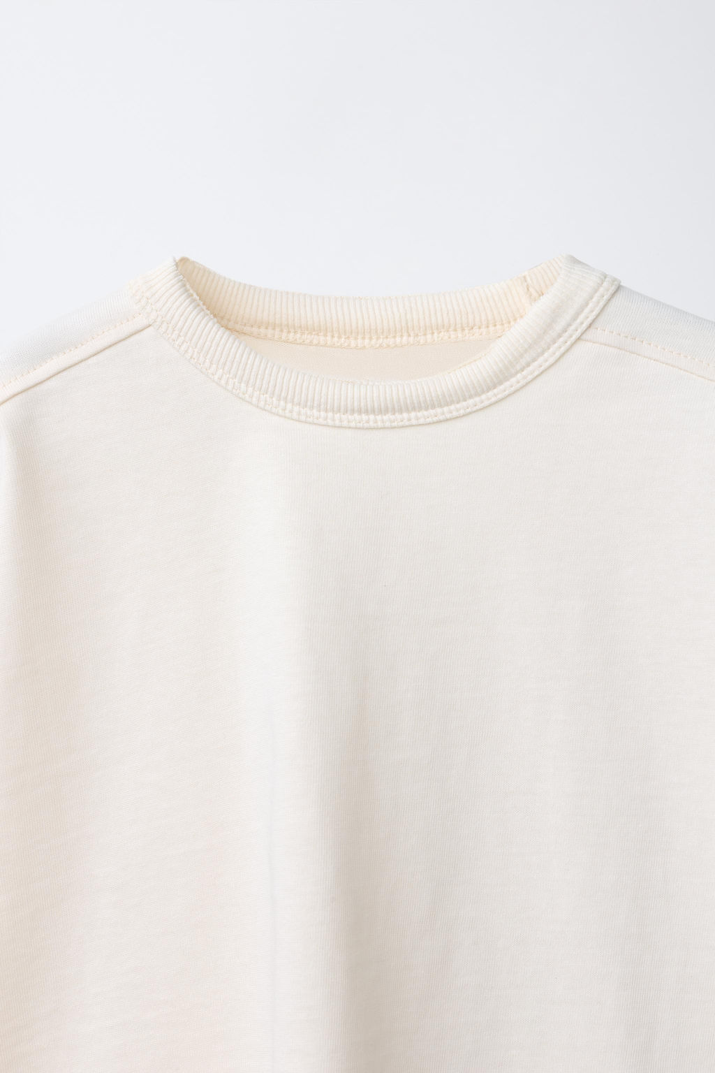 CONJUNTO CAMISETA Y PANTAL?N NERVIO HEAVY WEIGHT / Crudo - Zara фото 7