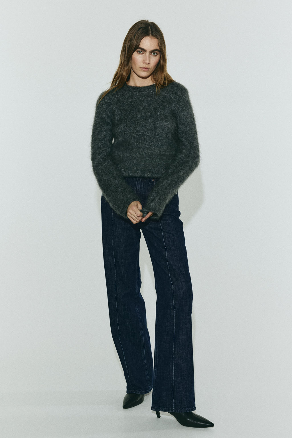 Straight High Jeans - H&m фото 2