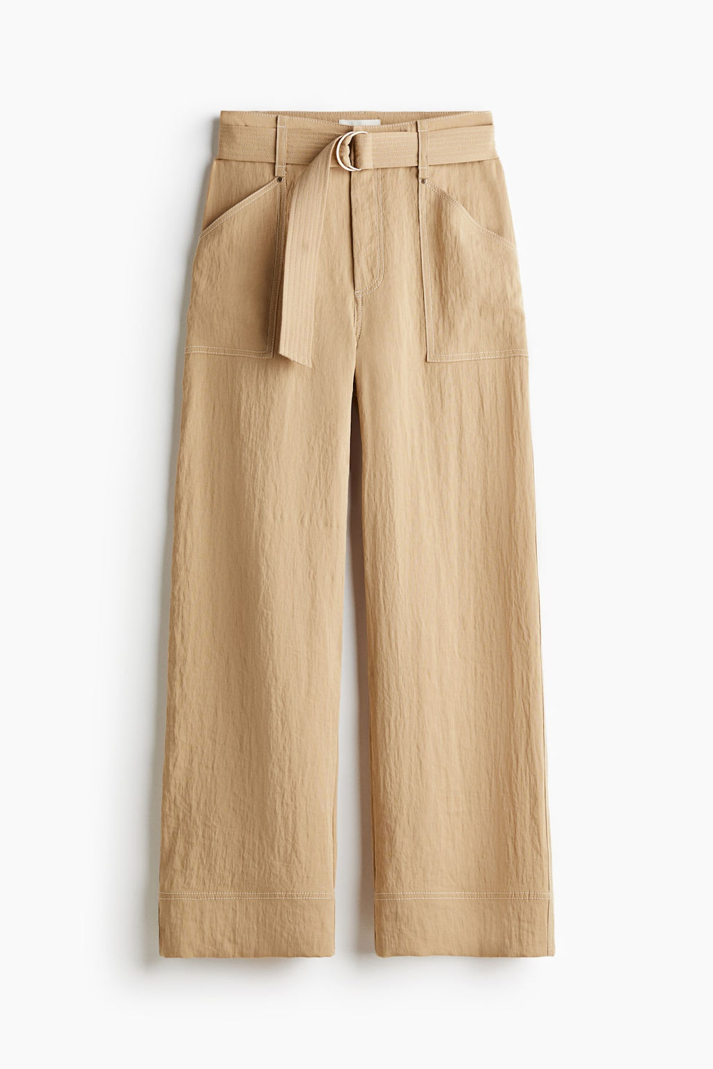 Pantalon amplio con cinturon - H&m фото 5