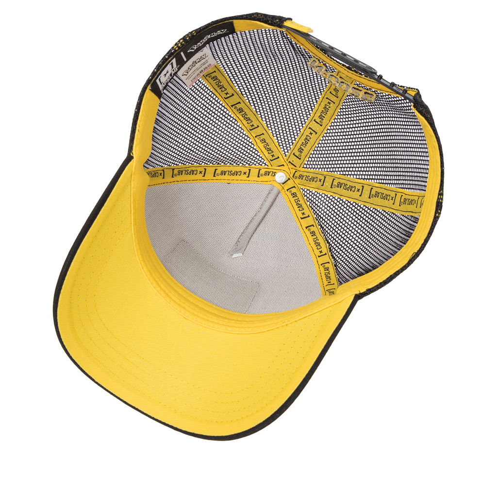 Бейсболка CAPSLAB арт. CL/PKM6/1/CT/ELE Pokemon Pikachu (белый / черный)  фото 2