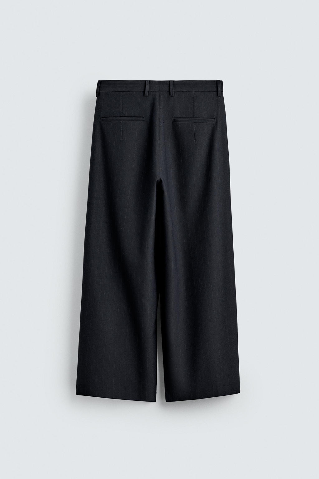 RELAXED FIT PLEATED TROUSERS - Zara фото 8