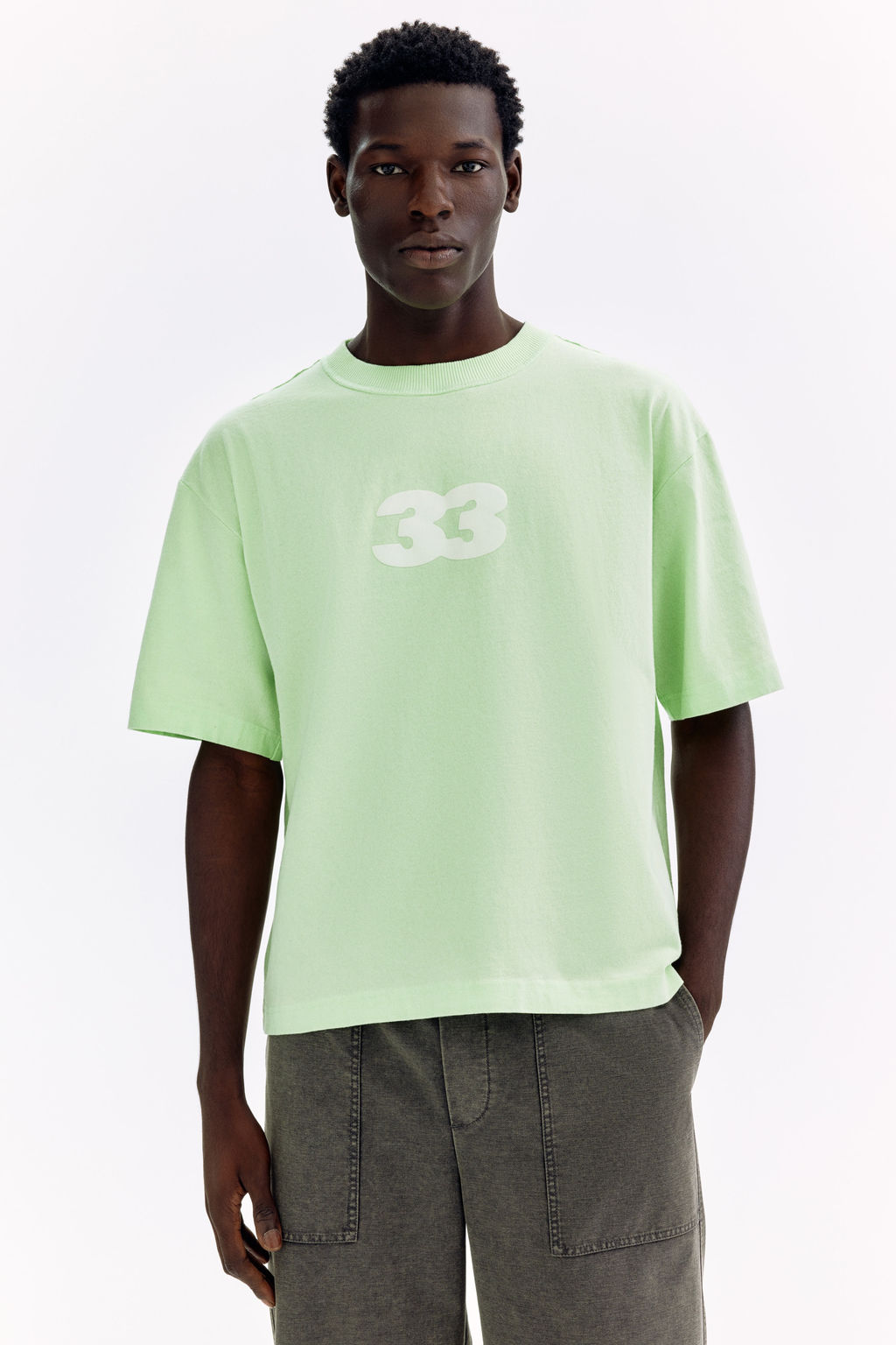 Camiseta estampada Loose Fit - H&m фото 5