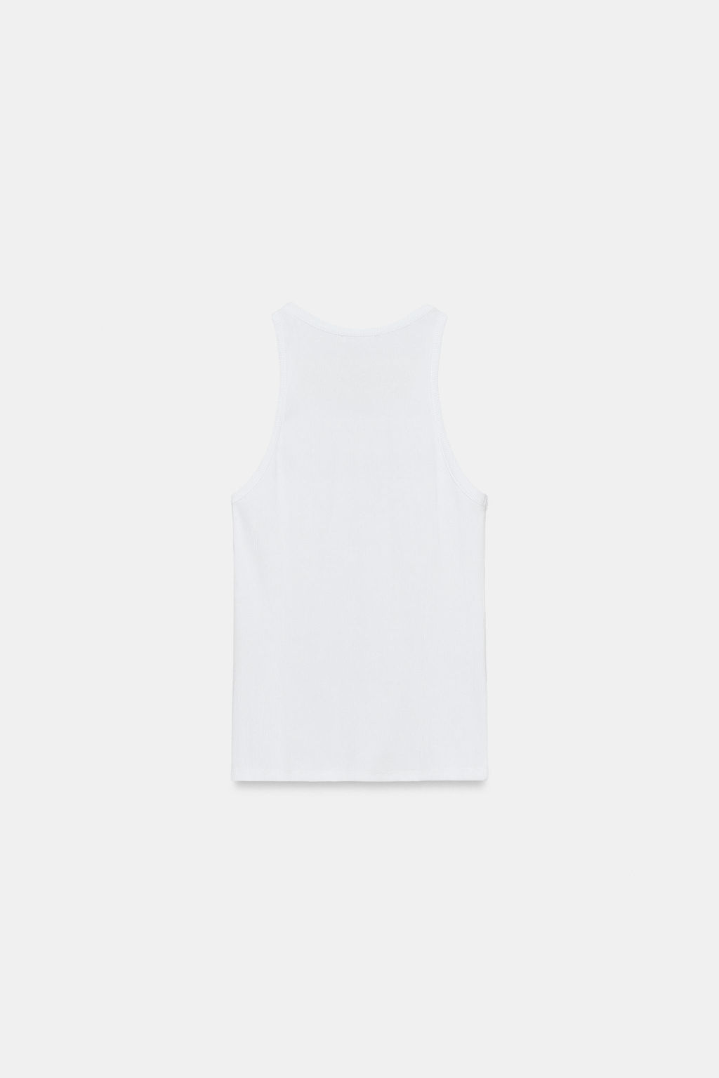 TOP RIB BOTONES / Blanco - Zara фото 3