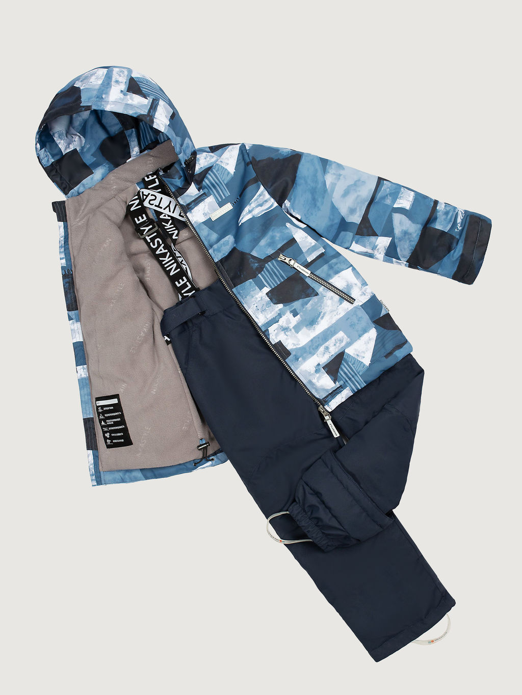Костюм 7м1325 хаки/черный - Nikastyle фото 7